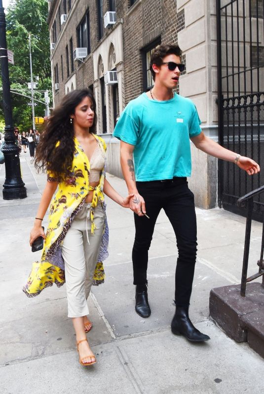 CAMILA CABELLO and Shawn Mendes Arrives at Shawn