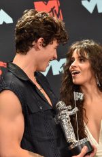 CAMILA CABELLO and Shawn Mendes at 2019 MTV Video Music Awards in Newark 08/26/2019
