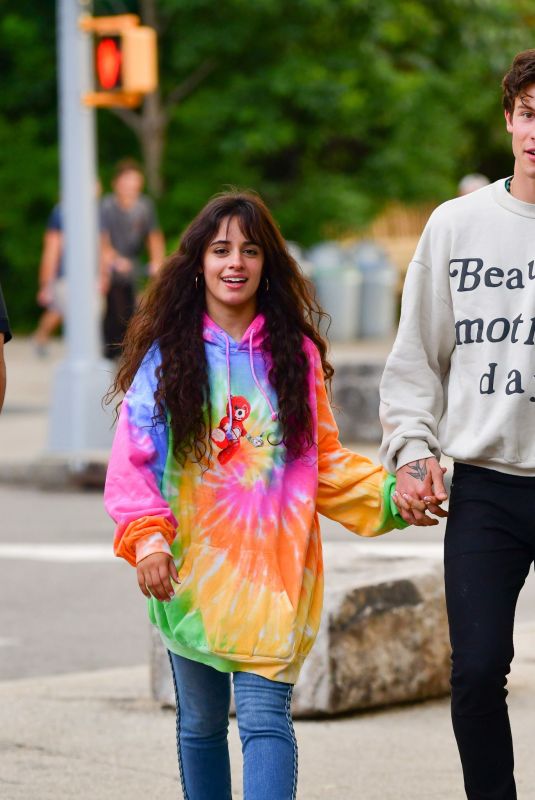CAMILA CABELLO and Shawn Mendes Out in Brooklyn 08/09/2019
