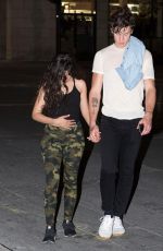 CAMILA CABELLO and Shawn Mendes Out in Montreal 08/19/2019