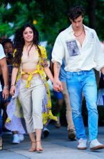 CAMILA CABELLO and Shawn Mendes Out in New York 08/08/2019