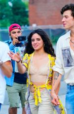 CAMILA CABELLO and Shawn Mendes Out in New York 08/08/2019
