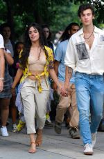 CAMILA CABELLO and Shawn Mendes Out in New York 08/08/2019