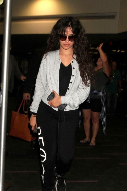 CAMILA CABELLO at LAX Airport in Los Angeles 08/07/2019