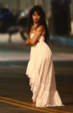 CAMILA CABELLO on the Set of Her New Music Video in Los Angeles 08/13/2019