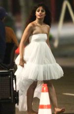 CAMILA CABELLO on the Set of Her New Music Video in Los Angeles 08/13/2019