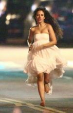 CAMILA CABELLO on the Set of Her New Music Video in Los Angeles 08/13/2019