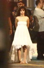 CAMILA CABELLO on the Set of Her New Music Video in Los Angeles 08/13/2019