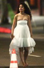 CAMILA CABELLO on the Set of Her New Music Video in Los Angeles 08/13/2019