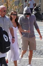 CAMILA MORONE and Leonardo Di Caprio Out in Cernobbio 08/04/2019