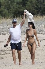 CAMILA MORRONE in Bikini and Leonardo Dicaprio on Vacation in Corsica 08/08/2019