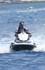 CAMILA MORRONE in Bikini and Leonardo Dicaprio on Vacation in Corsica 08/08/2019