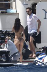 CAMILA MORRONE in Bikini and Leonardo Dicaprio on Vacation in Corsica 08/08/2019