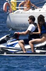 CAMILA MORRONE in Bikini and Leonardo Dicaprio on Vacation in Corsica 08/08/2019