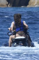 CAMILA MORRONE in Bikini and Leonardo Dicaprio on Vacation in Corsica 08/08/2019