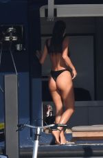 CAMILA MORRONE in Bikini at a Yacht in Porto Cervo 08/09/2019