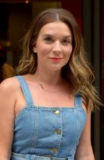 CANDICE BROWN Leaves BBC Studios in London 08/11/2019