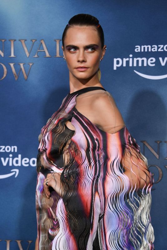 CARA DELEVINGNE at Carnival Row Premiere in Los Angeles 08/21/2019