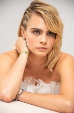 CARA DELEVINGNE at Carnival Row Press Conference in Beverly Hills 08/22/2019