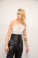 CARA DELEVINGNE at Carnival Row Press Conference in Beverly Hills 08/22/2019