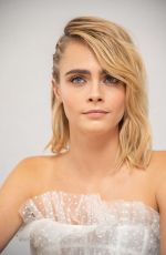 CARA DELEVINGNE at Carnival Row Press Conference in Beverly Hills 08/22/2019