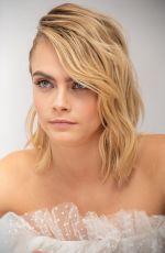 CARA DELEVINGNE at Carnival Row Press Conference in Beverly Hills 08/22/2019