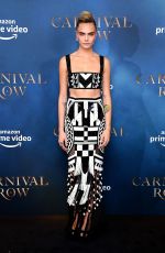 CARA DELEVINGNE at Carnival Row Screening in London 08/28/2019