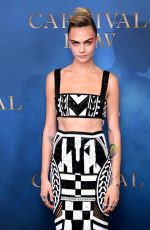 CARA DELEVINGNE at Carnival Row Screening in London 08/28/2019