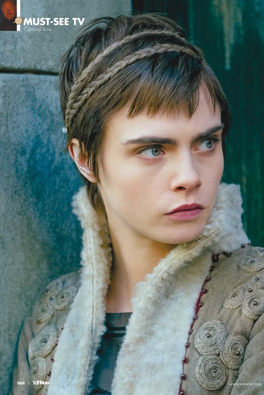 CARA DELEVINGNE in SciFiNow Magazine, October 2019