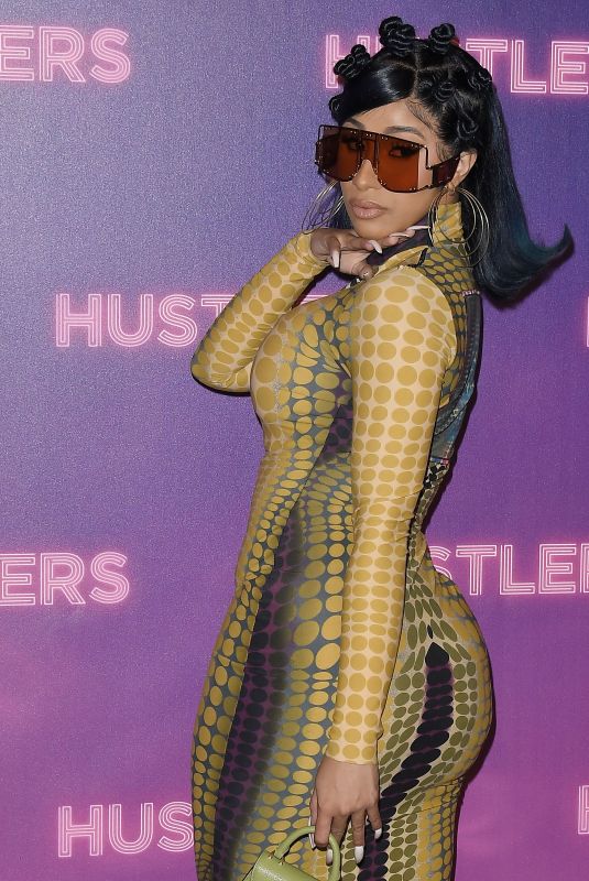 CARDI B at Hustlers Photocall in Beverly Hills 08/25/2019