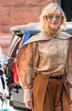 CATE BLANCHETT Arrives at Build Studio in New York 08/12/2019