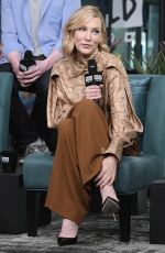 CATE BLANCHETT at Build studio in New York 08/12/2019