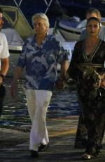 CATHERINE ZETA JONES and Michael Douglas Out in Italy 07/31/2019