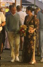 CATHERINE ZETA JONES and Michael Douglas Out in Italy 07/31/2019