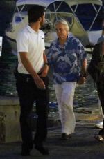 CATHERINE ZETA JONES and Michael Douglas Out in Italy 07/31/2019