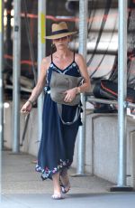 CATHERINE ZETA JONES Leaves a Nail Salon in New York 08/12/2019