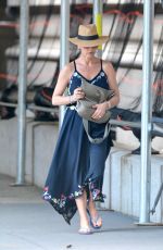 CATHERINE ZETA JONES Leaves a Nail Salon in New York 08/12/2019