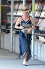 CATHERINE ZETA JONES Leaves a Nail Salon in New York 08/12/2019