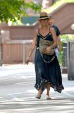 CATHERINE ZETA JONES Leaves a Nail Salon in New York 08/12/2019