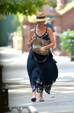 CATHERINE ZETA JONES Leaves a Nail Salon in New York 08/12/2019