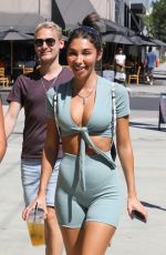 CHANTEL JEFFRIES Out for Lunch in West Hollywood 08/21/2019