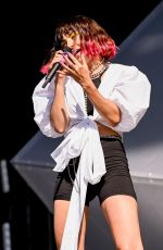 CHARLI XCX Performs at Reading Festival 08/23/2019