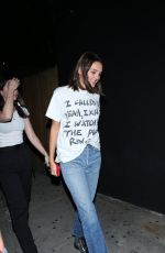 CHARLOTTE LAWRENCE at Nice Gu in West Hollywood 08/24/2019