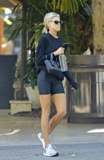 CHARLOTTE MCKINNEY Out and About in Beverly Hills 08/24/2019