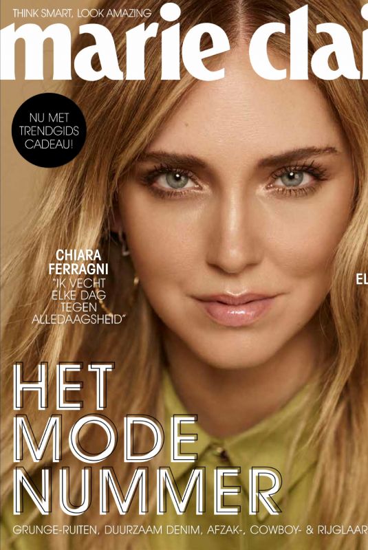 CHIARA FERRAGNI in Marie Claire Magazine, Netherlands September 2019