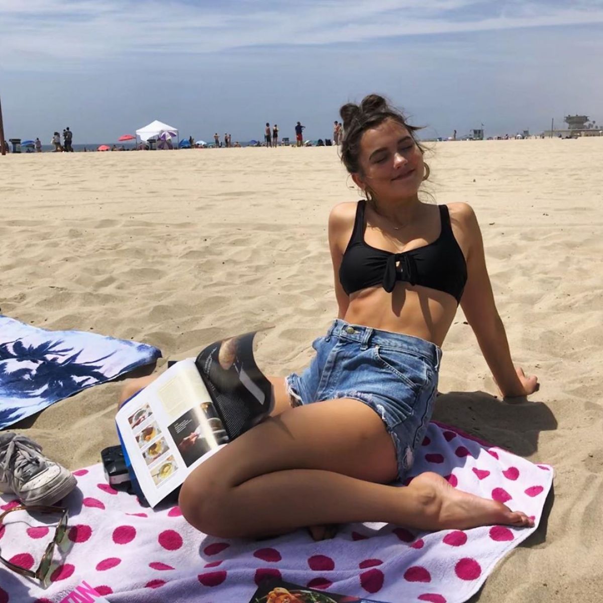 CHLOE EAST in Bikini Top - Instagram Photo 08/04/2019. 