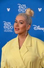 CHRISTINA AGUILERA at D23 Disney Legends Event in Anaheim 08/23/2019