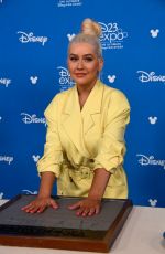 CHRISTINA AGUILERA at D23 Disney Legends Event in Anaheim 08/23/2019