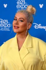 CHRISTINA AGUILERA at D23 Disney Legends Event in Anaheim 08/23/2019