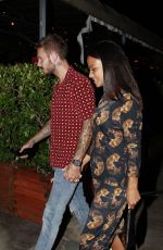 CHRISTINA MILIAN and Matt Pokora Night Out in West Hollywood 08/02/2019